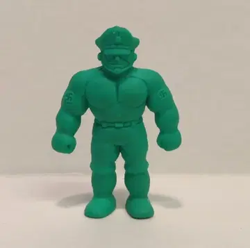 반다이 근육맨 지우개 레귤러 파트025 343 브로켄 JrE 그린 컬러