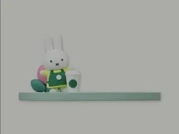 미사용 새상품*miffy STARBUCKS 70주년 기념 코스터 미피