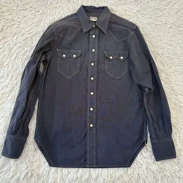 [ THEREALMcCOY ] 리얼맥코이 14 데님 셔츠 긴팔 S