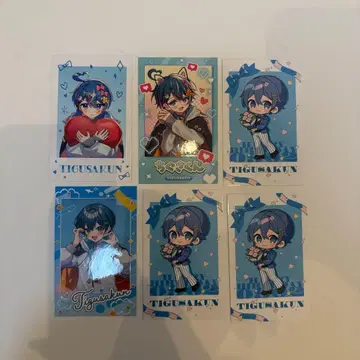 치구사 군 BIRTHDAYGOODS 2025 랜덤 포토 카드 6장 세트