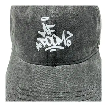 MF DOOM MADVILLAIN 캡 힙합 madlib 블랙 컬러