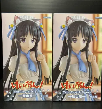 케이온! 아키야마 미오 피규어 2개 세트 미개봉