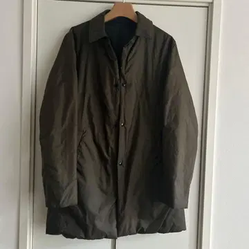 에스트네이션 충전솜 리버서블 스텐카라 코트