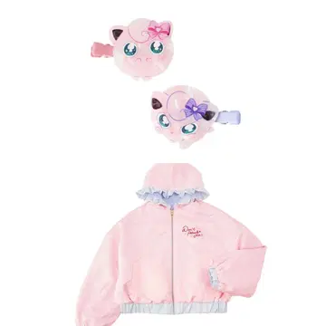 포켓몬 Don't Attack Me 리버서블 블루종 헤어 클립