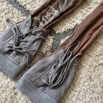 Ozz Croce 오즈 크로체 드래곤 패턴 레이스업 암워머