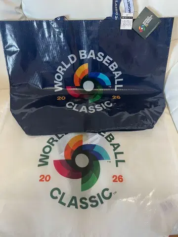 2026 WBC 쇼핑백 2색 세트