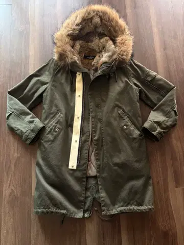 STRASBURGO 모즈 코트 올리브색