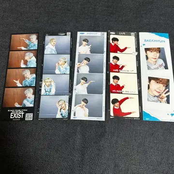 EXO 백현 photoism 5장 세트 백현
