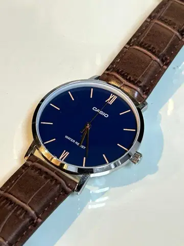 CASIO 카시오 아날로그 손목시계 MTP-VT01L-2B