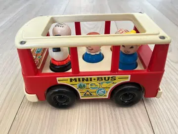 피셔프라이스 빈티지 버스 리틀피플