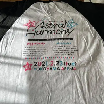 뱅드림 Astral Harmony 아스하모 티셔츠