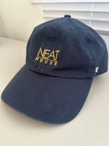 47 CLEAN UP 네이비 캡 NEAT HOUSE