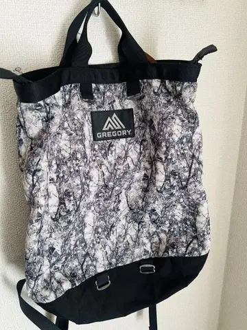 GREGORY 그레고리 플래시데이 카모 패턴 백팩 2WAY