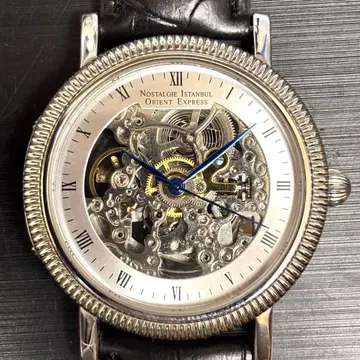 오리엔트 익스프레스 노스탤지 이스탄불 스켈레톤 자동 와인딩 손목시계