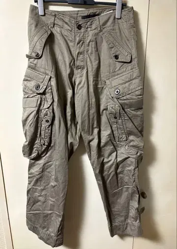 JULIUS 가스 마스크 카고 팬츠 archive 10ss CARGO