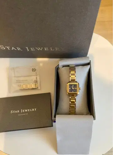STAR JEWELRY 네이비 다이얼 시계