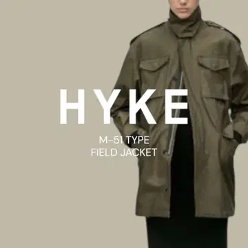[ 새상품급 ] HYKE M-51 TYPE FIELD JACKET 올리브