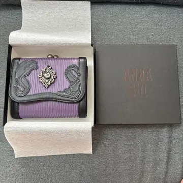 ANNA SUI x Disney 빌런 에어설라 3단 폴더형 지갑