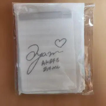 AKB48 나가토모 아야미 친필 사인 컴팩트 거울 A상