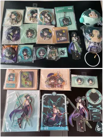 원신 소 아크릴 스탠드 캔뱃지 봉제 인형 일괄 묶음 판매