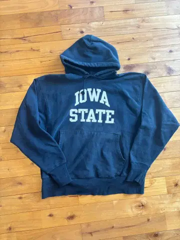 Champion Iowa State 후드티 다크 블루