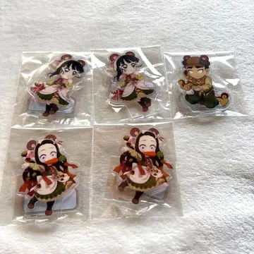 귀멸의 칼날 결실의 가을 축제 아크릴 스탠드 네즈코 카나오 히메지마