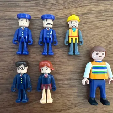 프라레일 프라키즈 인형 5체 세트 플레이모빌 덤 포함