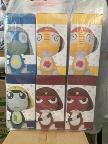 개구리 중사 케로로 피규어 6체 세트