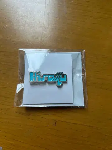 타카츠카 히로무 네임 핀 배지