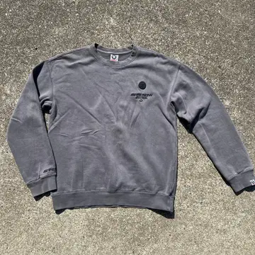 [ 레어 ] AAPE NOW 그레이 맨투맨 트레이닝복