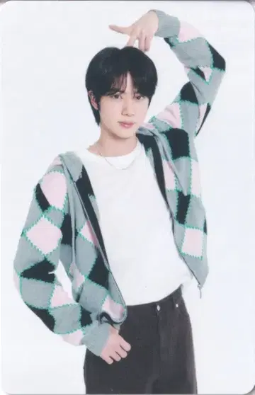 BTS PHOTO CARD JIN RUNSEOKJIN in JAPAN