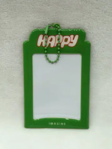 BTS Happy JIN 포토카드 홀더 그린