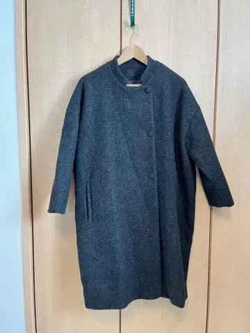 늑대와 올빼미 그레이 롱 코트