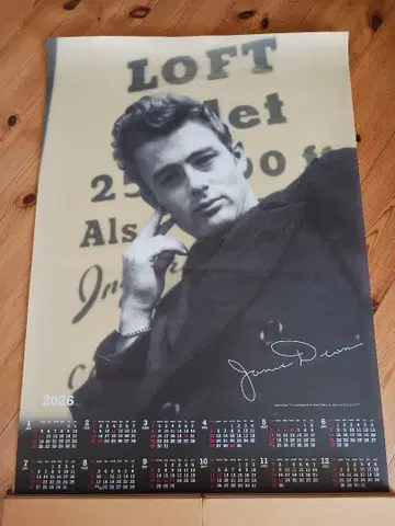 제임스 딘 2026년 달력