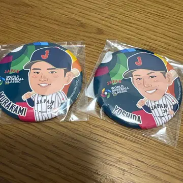 요시다 마사타카 무라카미 무네타카 사무라이 재팬 가챠 캔뱃지