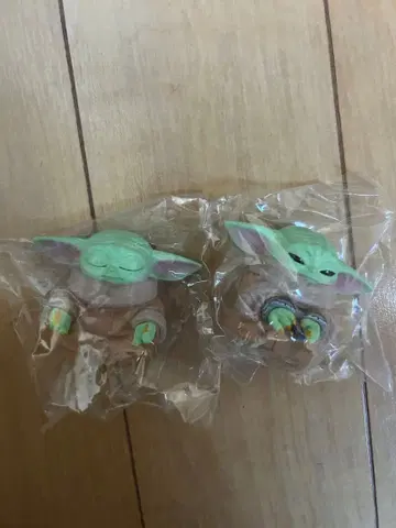 그로구 소프트 비닐 퍼펫 마스코트 2개 세트