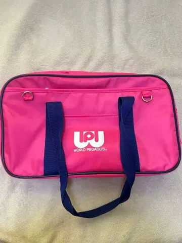 WORLD PEGASUS 와페 신와페 스쿨백 핑크