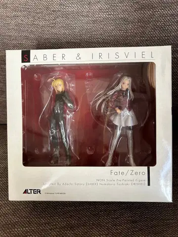 Fate/Zero 세이버 & 아이리스필 피규어 (원페스 한정판)
