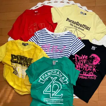 포르노그라피티 T셔츠 S, M 사이즈