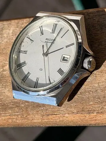 RICOH 쿼츠 손목시계 빈티지