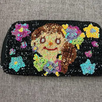 컬리 컬렉션 트로피컬 걸쨩 비즈 장지갑