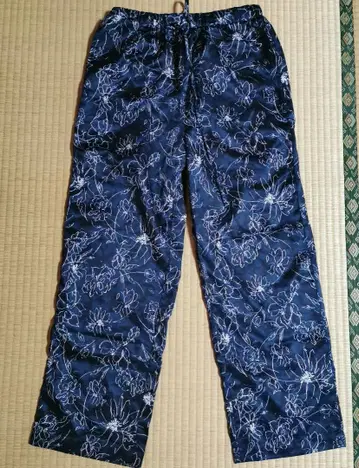 SUKALA HOME 플라워 파자마 하의 네이비