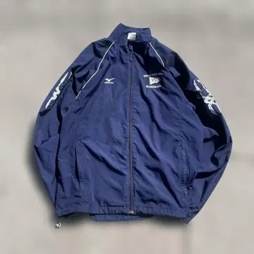 MIZUNO NEW ERA 콜라보 저지 L 네이비 스포츠 의류