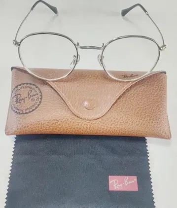 레이밴 라운드 안경 실버 프레임