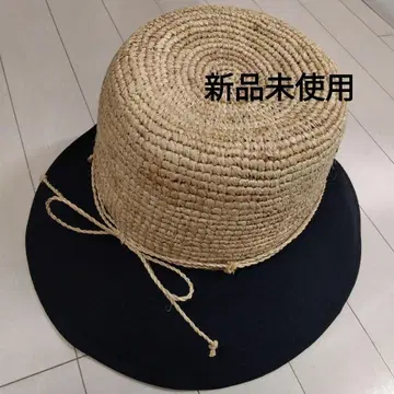 AKOMEYA 아코메야 접이식 라피아 햇