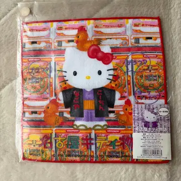 헬로키티 지역 한정판 미니 타월 나고야 키티 이야기 2001