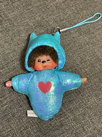 홋카이도 한정 클리오네 몽치치 스트랩 Monchhichi