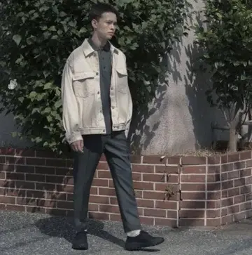 marka 데님 재킷 오가닉 코튼 데님