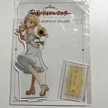 학원 아이돌 마스터 빅 아크릴 스탠드 sunflower 후지타 코토네