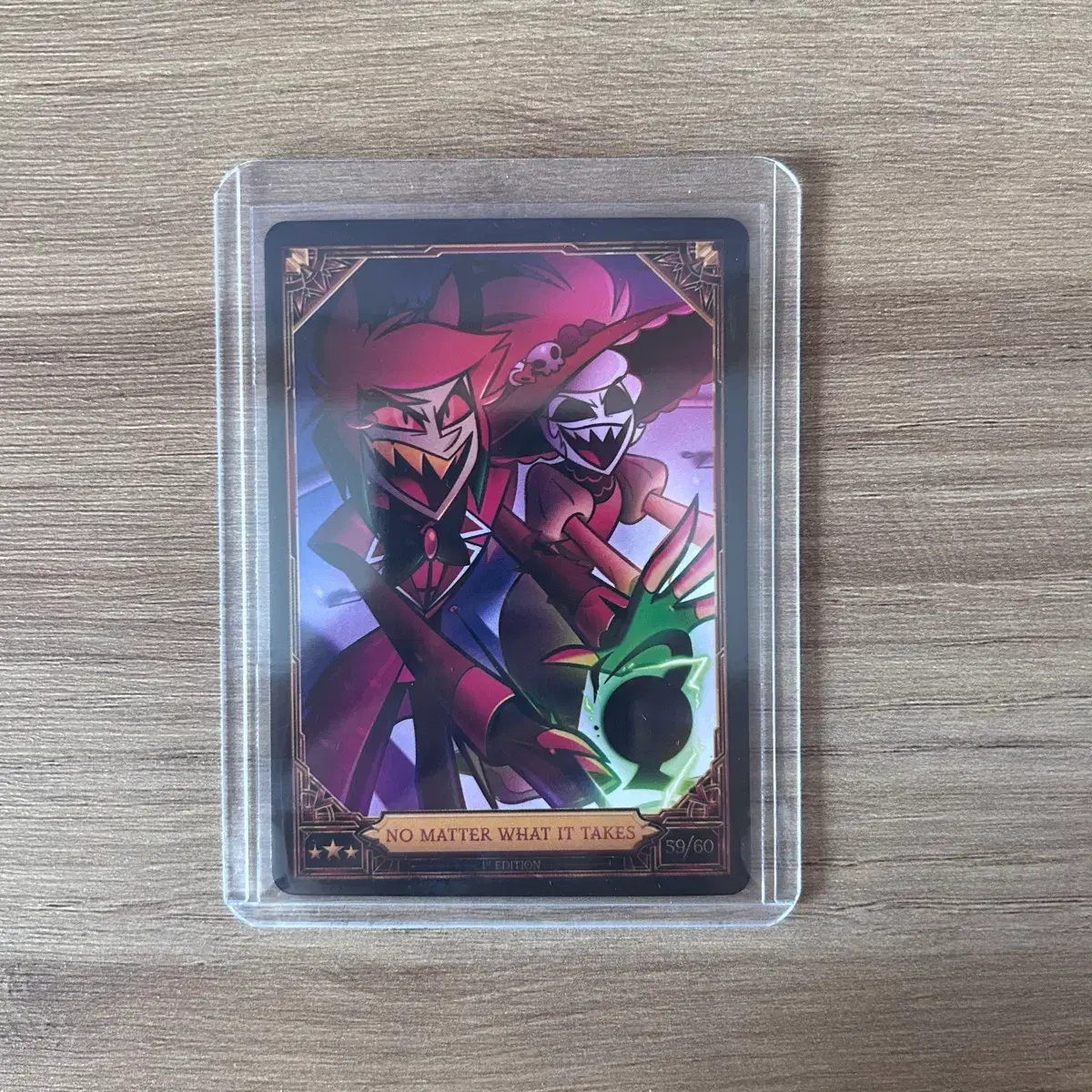 Hazbin Hotel Alastor Limited Edition Promo Card (Demon Alastor